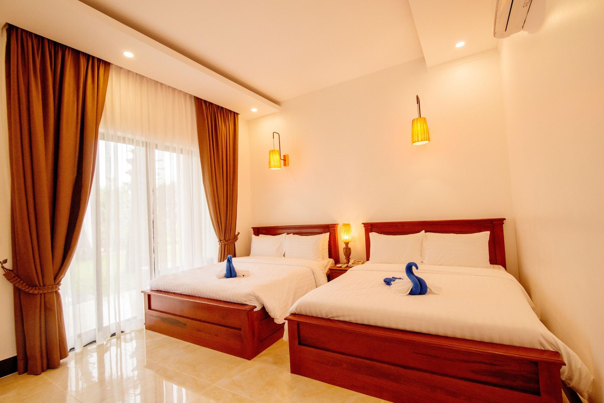 Nhà mặt đất studio 8 m² có 19 phòng tắm riêng ở Sala Kamreuk Siem Reap Ngoại thất bức ảnh