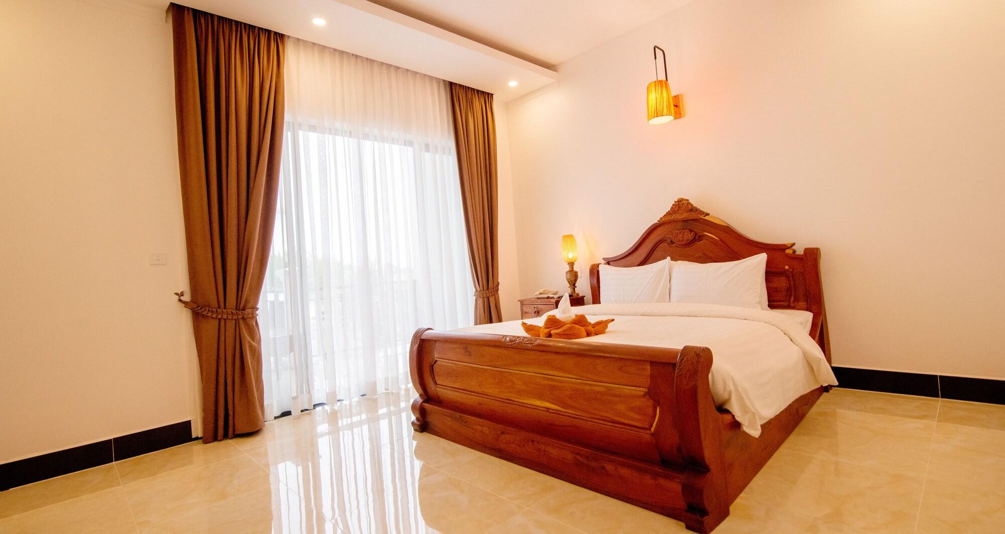 Nhà mặt đất studio 8 m² có 19 phòng tắm riêng ở Sala Kamreuk Siem Reap Ngoại thất bức ảnh