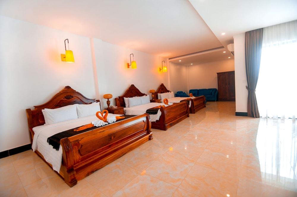 Nhà mặt đất studio 8 m² có 19 phòng tắm riêng ở Sala Kamreuk Siem Reap Ngoại thất bức ảnh