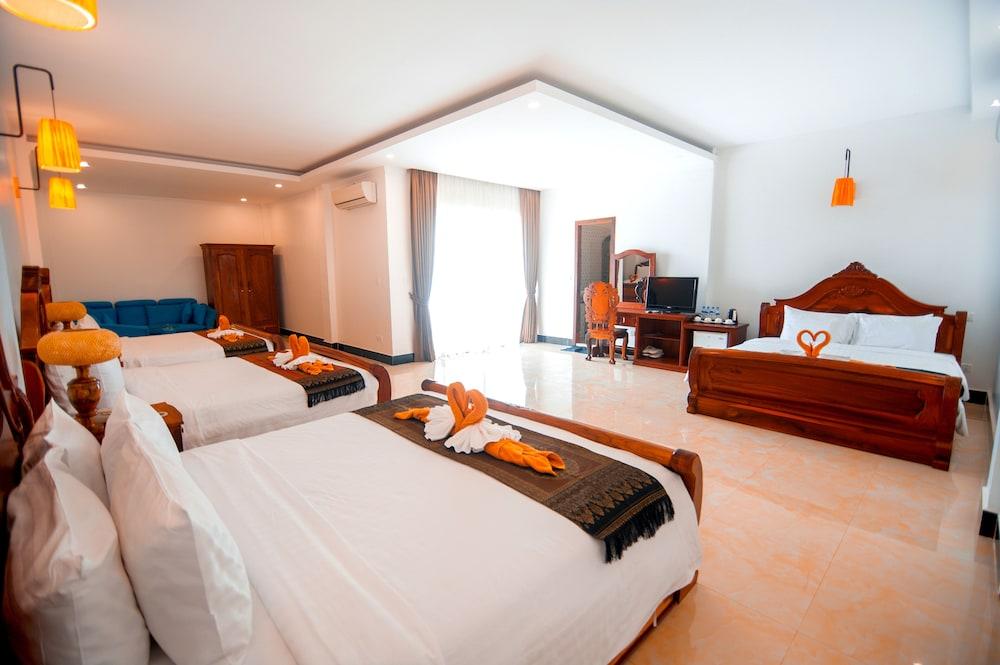 Nhà mặt đất studio 8 m² có 19 phòng tắm riêng ở Sala Kamreuk Siem Reap Ngoại thất bức ảnh