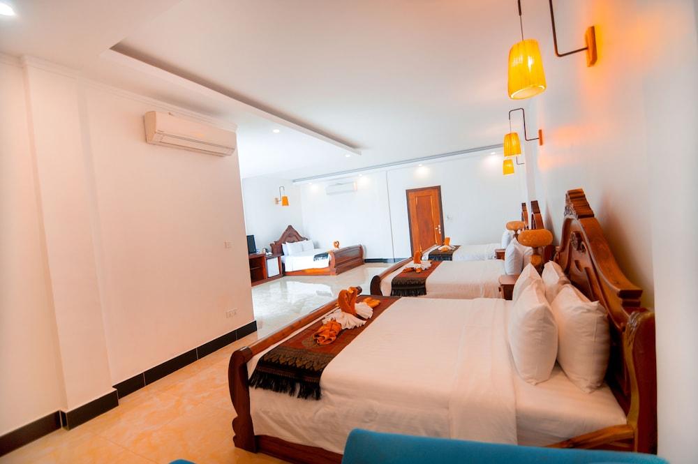 Nhà mặt đất studio 8 m² có 19 phòng tắm riêng ở Sala Kamreuk Siem Reap Ngoại thất bức ảnh