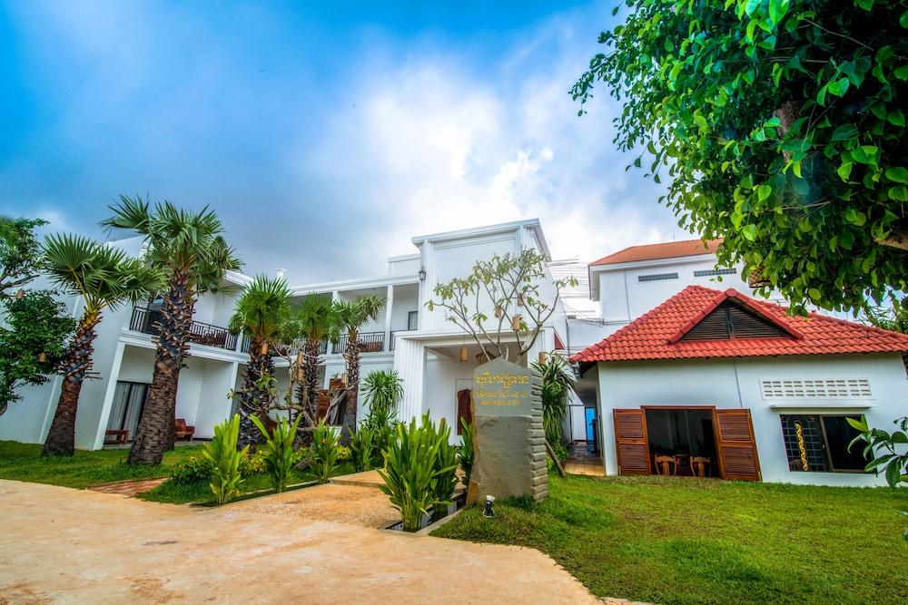 Nhà mặt đất studio 8 m² có 19 phòng tắm riêng ở Sala Kamreuk Siem Reap Ngoại thất bức ảnh