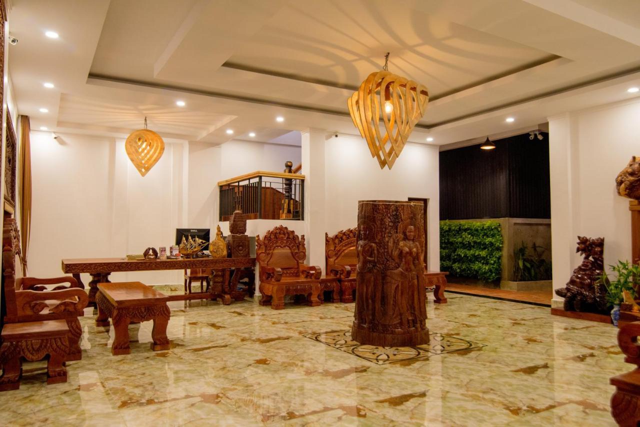 Nhà mặt đất studio 8 m² có 19 phòng tắm riêng ở Sala Kamreuk Siem Reap Ngoại thất bức ảnh