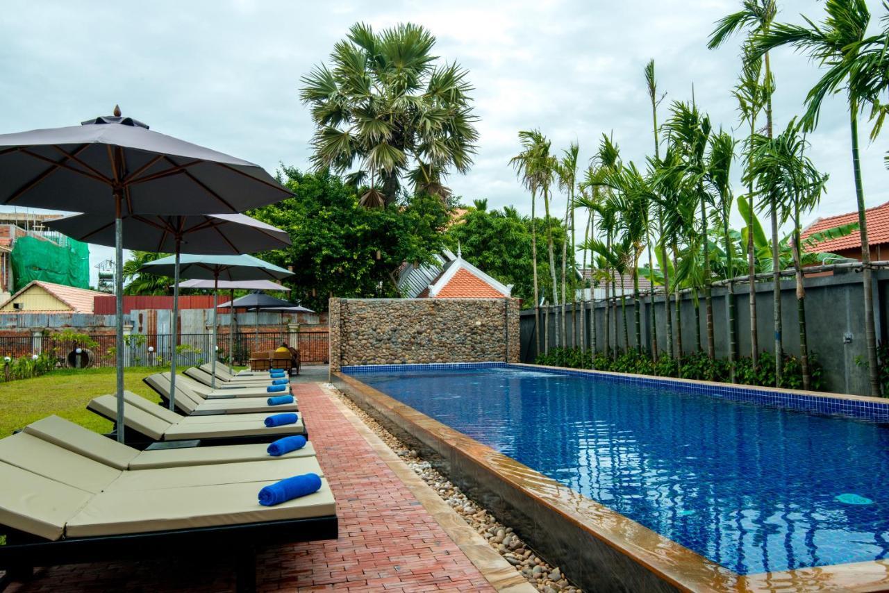 Nhà mặt đất studio 8 m² có 19 phòng tắm riêng ở Sala Kamreuk Siem Reap Ngoại thất bức ảnh
