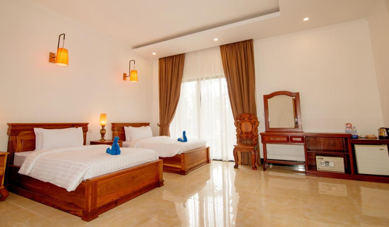 Nhà mặt đất studio 8 m² có 19 phòng tắm riêng ở Sala Kamreuk Siem Reap Ngoại thất bức ảnh