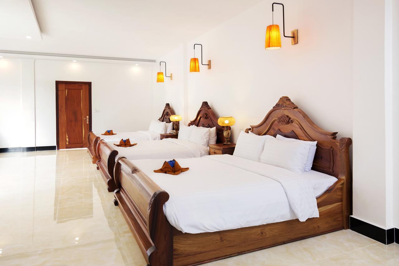 Nhà mặt đất studio 8 m² có 19 phòng tắm riêng ở Sala Kamreuk Siem Reap Ngoại thất bức ảnh