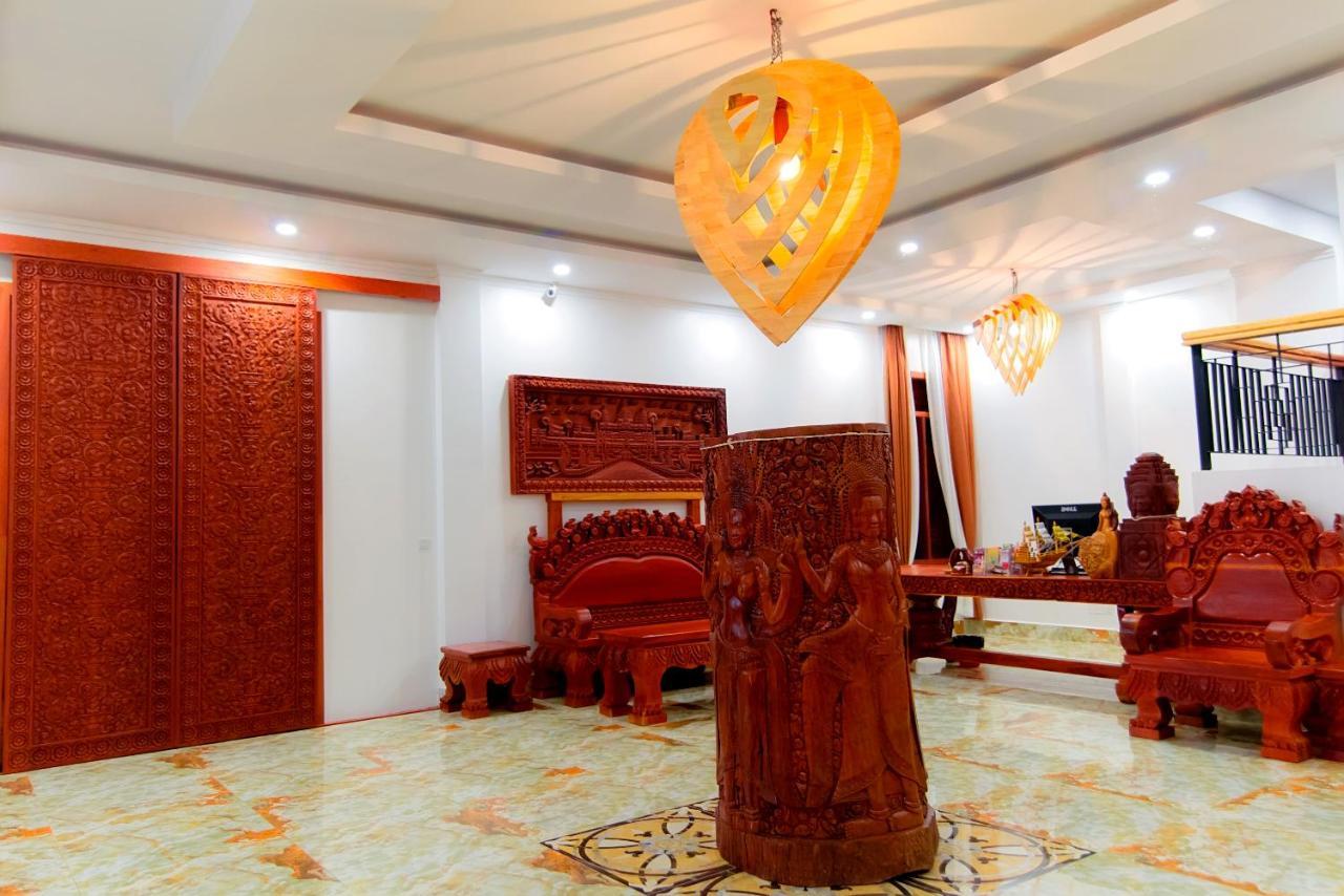 Nhà mặt đất studio 8 m² có 19 phòng tắm riêng ở Sala Kamreuk Siem Reap Ngoại thất bức ảnh