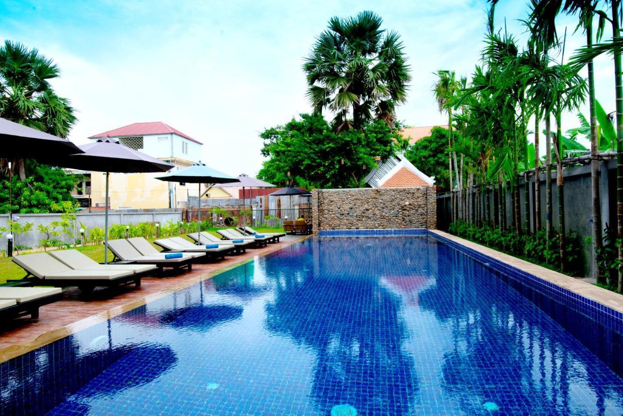 Nhà mặt đất studio 8 m² có 19 phòng tắm riêng ở Sala Kamreuk Siem Reap Ngoại thất bức ảnh