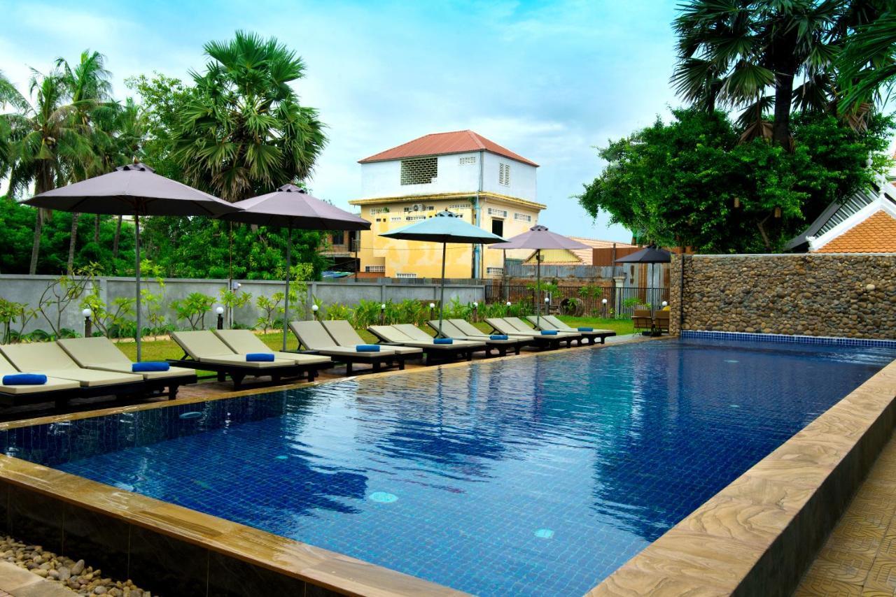 Nhà mặt đất studio 8 m² có 19 phòng tắm riêng ở Sala Kamreuk Siem Reap Ngoại thất bức ảnh