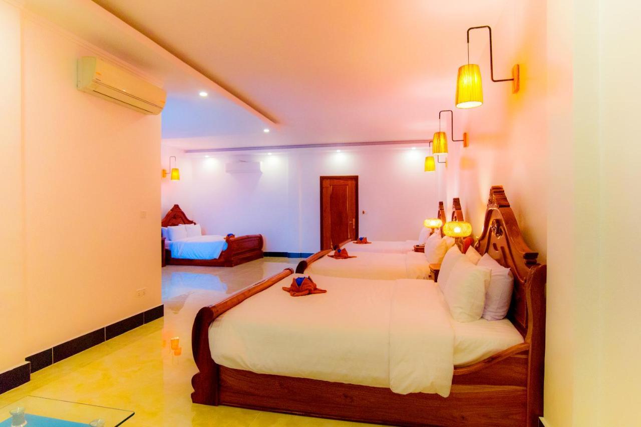 Nhà mặt đất studio 8 m² có 19 phòng tắm riêng ở Sala Kamreuk Siem Reap Ngoại thất bức ảnh