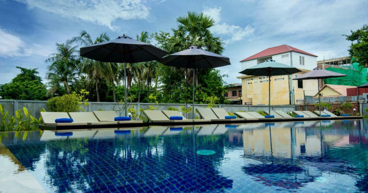 Nhà mặt đất studio 8 m² có 19 phòng tắm riêng ở Sala Kamreuk Siem Reap Ngoại thất bức ảnh